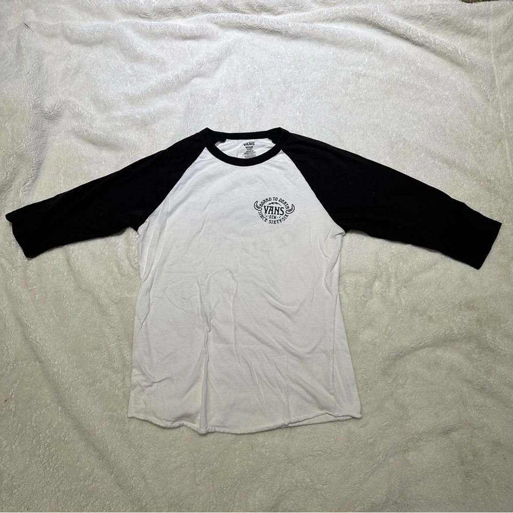 Vans board to death men’s medium long sleeve t shirt